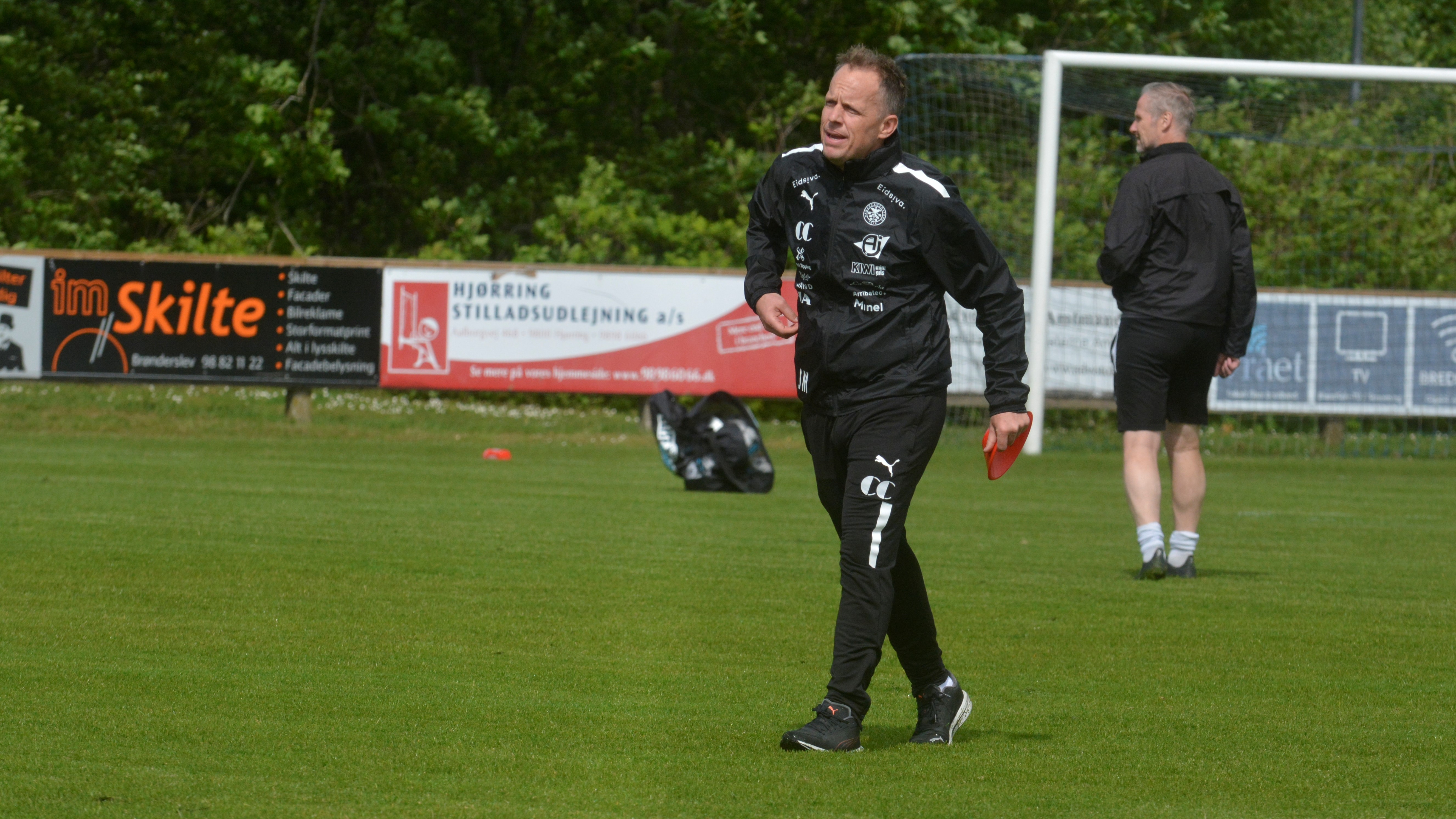 Første trening i Danmark